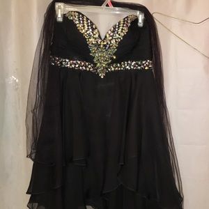 Black prom dress